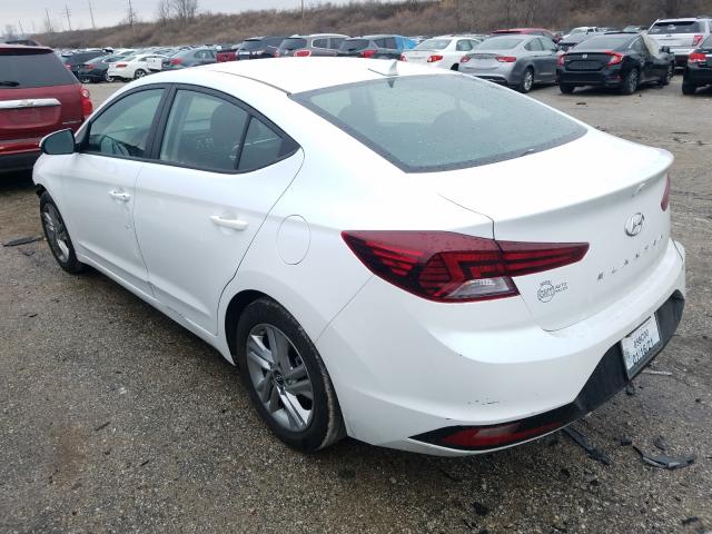 2020 HYUNDAI ELANTRA SEL VIN: 5NPD84***********