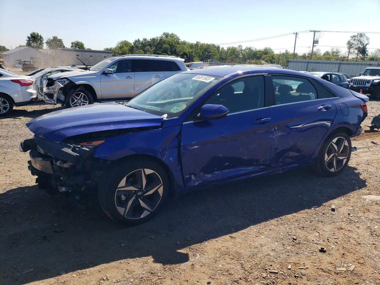 2022 HYUNDAI ELANTRA SEL VIN:KMHLN4AG5NU339009