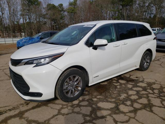 2021 TOYOTA SIENNA LE VIN: 5TDKRKEC5MS034127