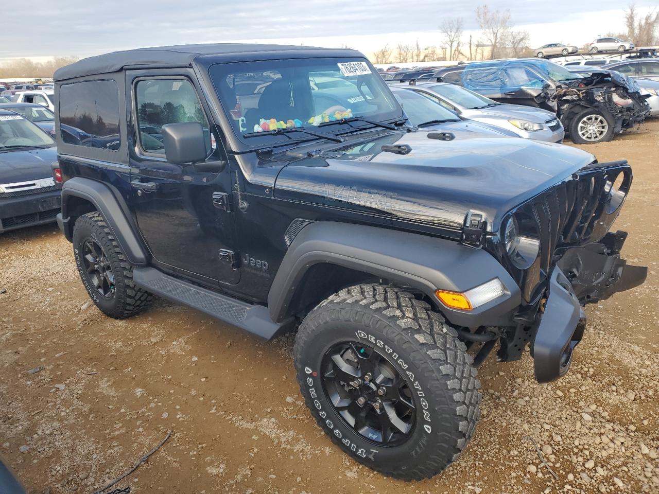 2022 JEEP WRANGLER SPORT VIN:1C4GJXAG3NW230684