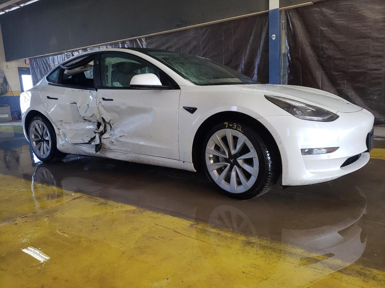 2022 TESLA MODEL 3  VIN:5YJ3E1EA9NF189908