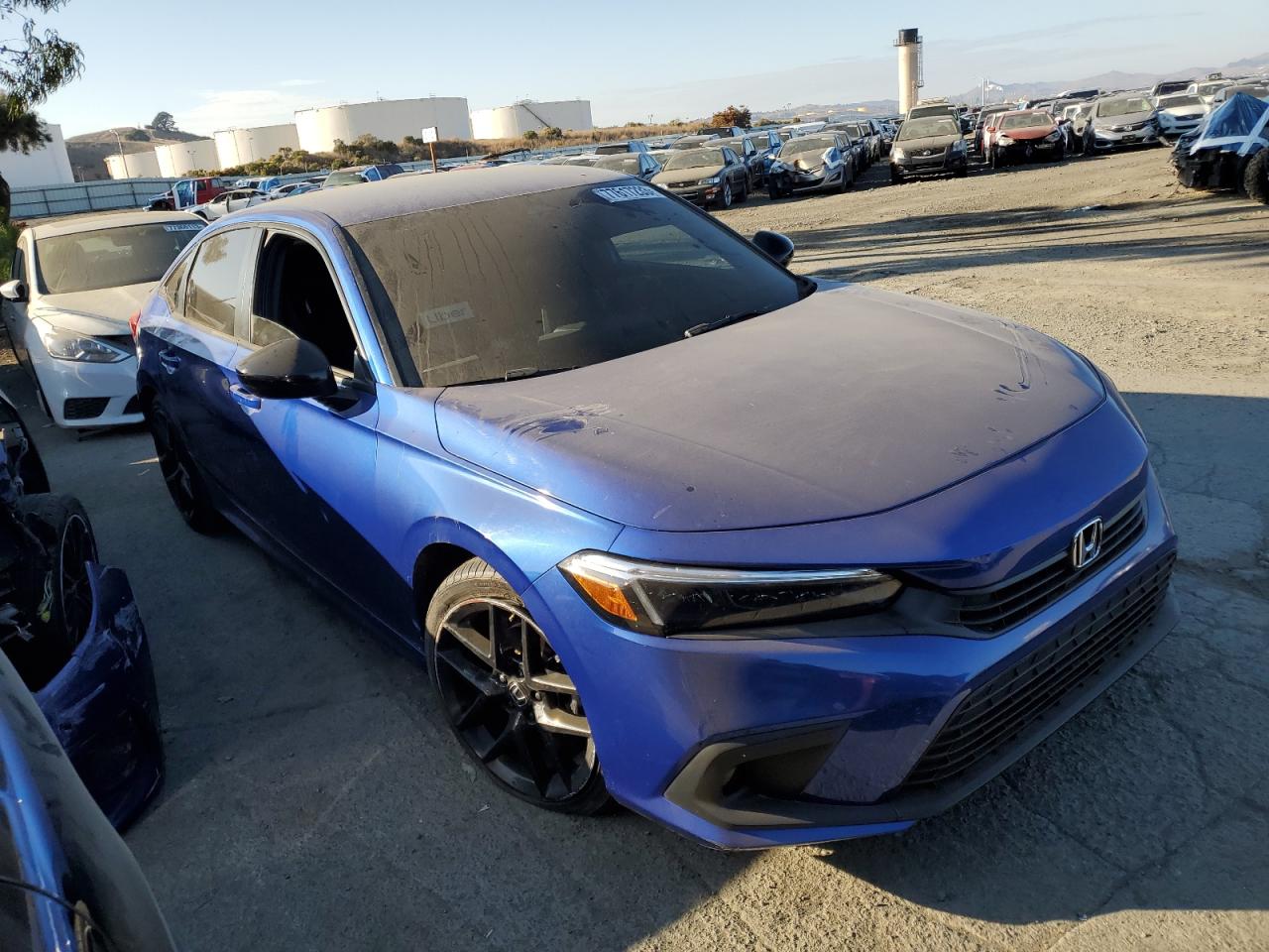 2022 HONDA CIVIC SPORT VIN:2HGFE2F51NH537409