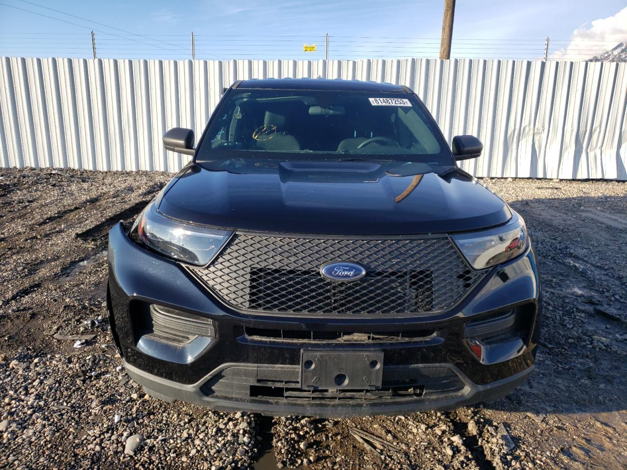 2022 FORD EXPLORER POLICE INTERCEPTOR VIN:1FM5K8AB6NGA09049