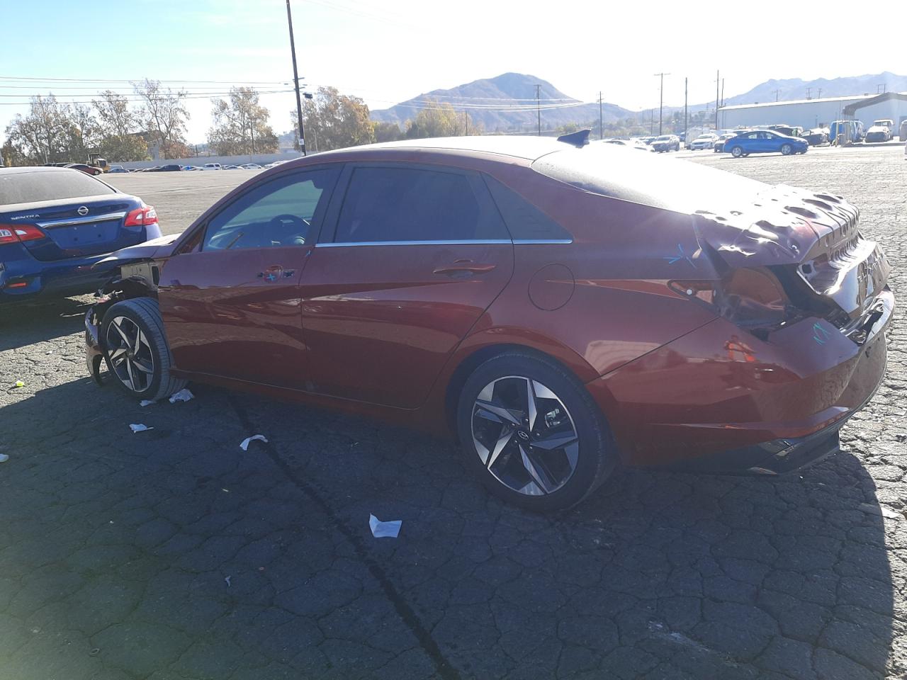 2023 HYUNDAI ELANTRA LIMITED VIN:KMHLN4AJ6PU078553