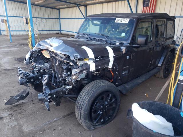 2021 JEEP WRANGLER UNLIMITED SAHARA 4XE VIN: 1C4JJXP68MW676753