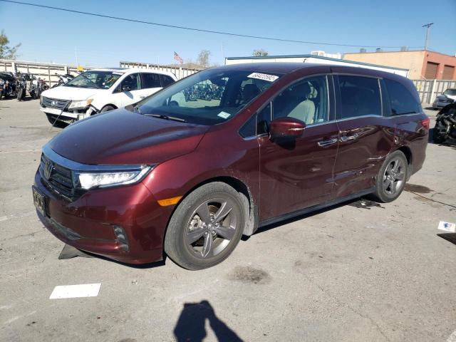 2021 HONDA ODYSSEY EX VIN: 5FNRL6H55MB016316