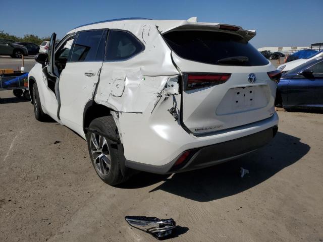 2021 TOYOTA HIGHLANDER HYBRID XLE VIN: 5TDGBRCH9MS025884