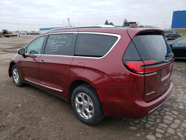 2021 CHRYSLER PACIFICA LIMITED VIN: 2C4RC3GG0MR587010