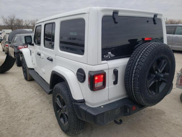 2021 JEEP WRANGLER UNLIMITED SAHARA VIN: 1C4HJXEG0MW567343