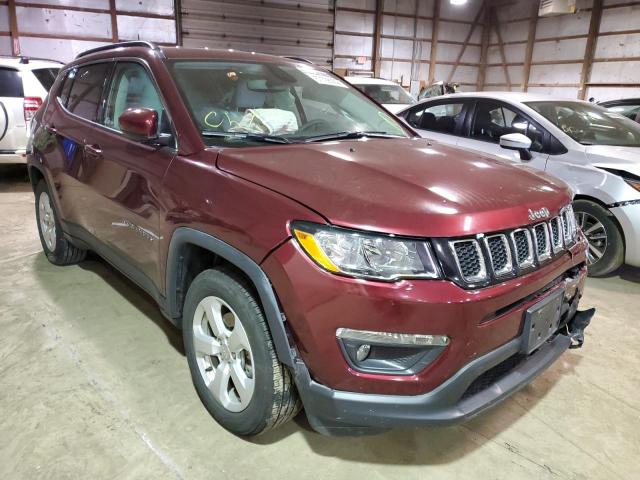 2021 JEEP COMPASS LATITUDE VIN: 3C4NJCBB3MT585443