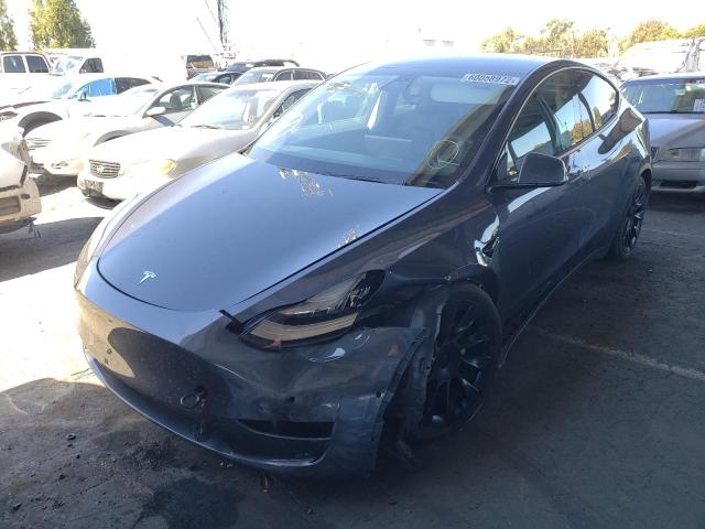 2021 TESLA MODEL Y VIN: 5YJYGDEE7MF073772