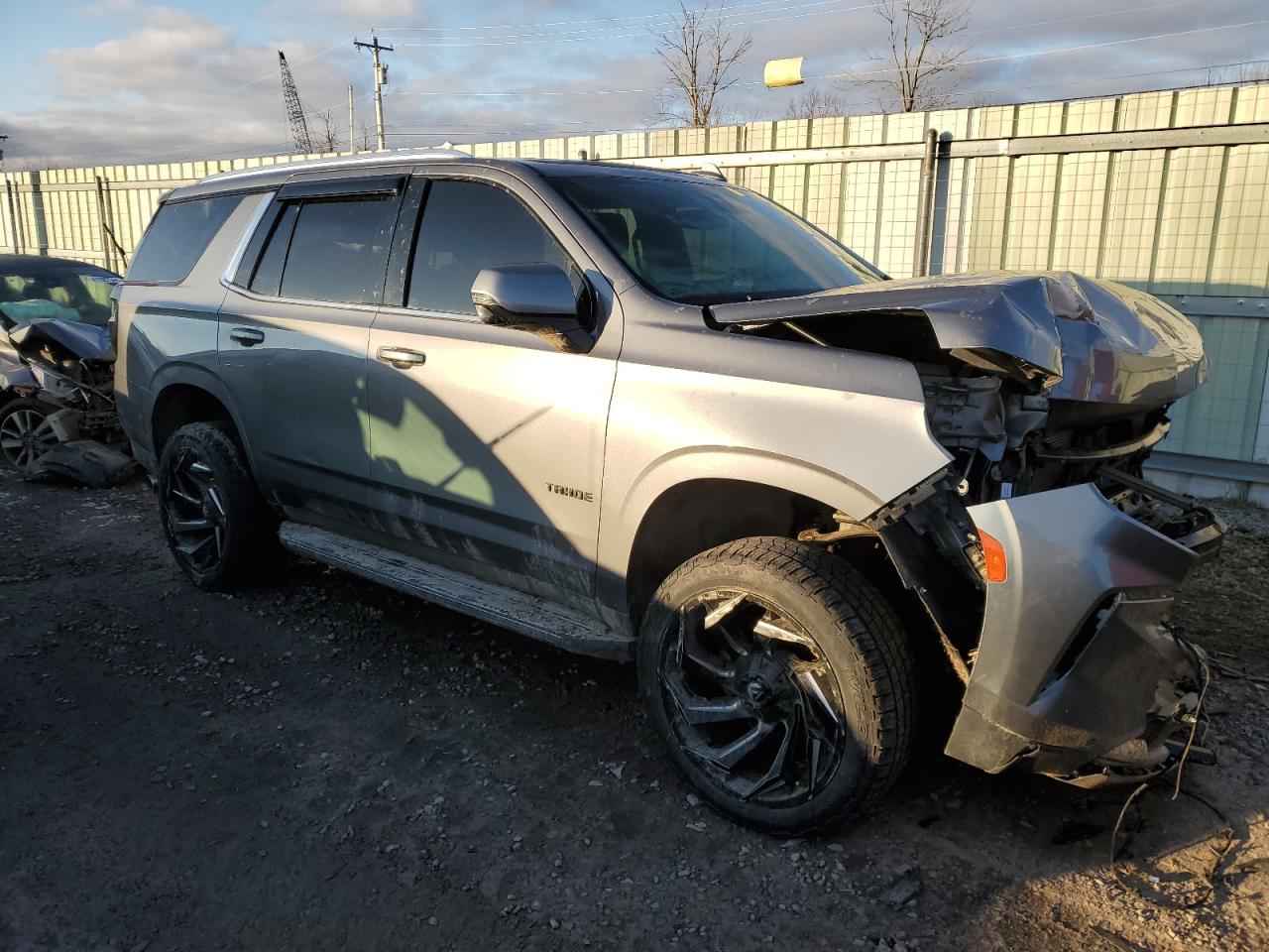 2022 CHEVROLET TAHOE K1500 LT VIN:1GNSKNKD3NR110471