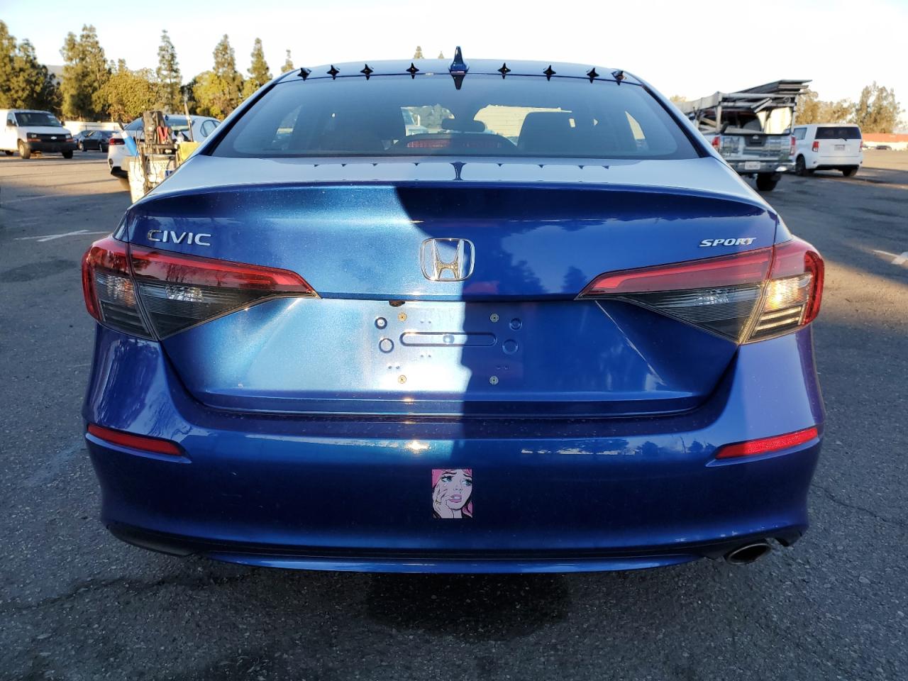 2022 HONDA CIVIC SPORT VIN:2HGFE2F55NH585379