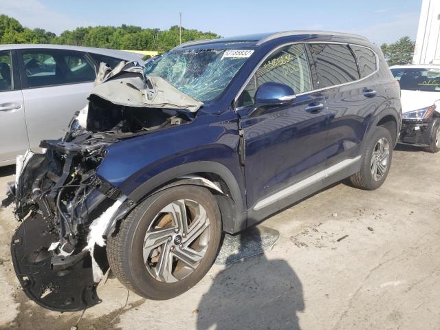 2021 HYUNDAI SANTA FE SEL VIN: 5NMS3DAJ8MH350805