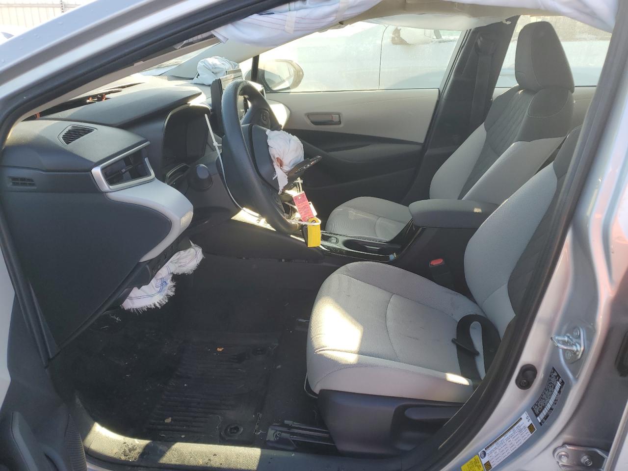 2022 TOYOTA COROLLA LE VIN:JTDHPMAE1NJ215050