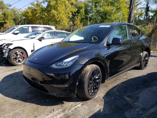 2021 TESLA MODEL Y VIN: 5YJYGDEE0MF297109