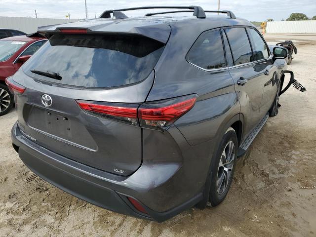 2021 TOYOTA HIGHLANDER XLE VIN: 5TDGZRAHXMS534543
