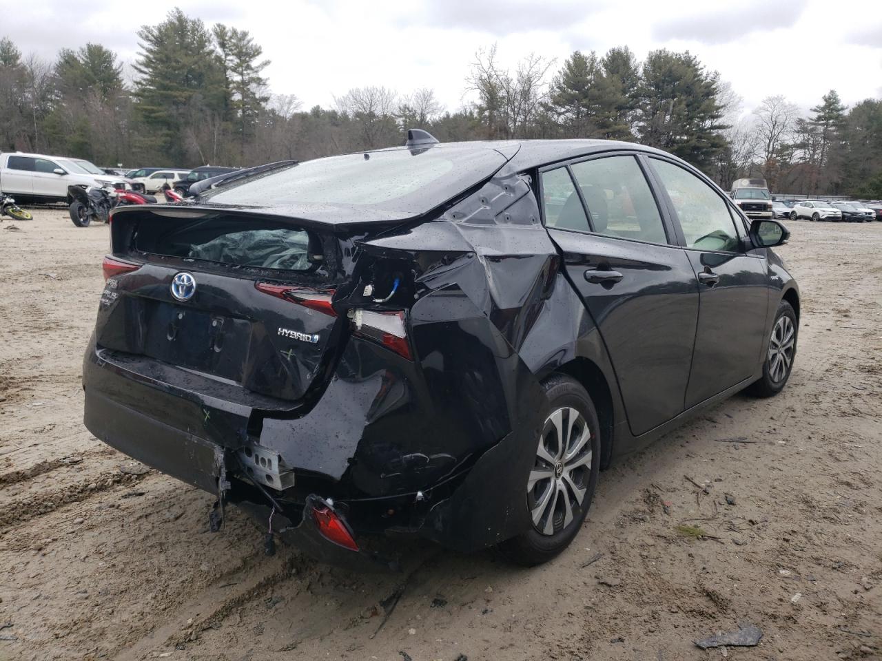 2022 TOYOTA PRIUS LE VIN:JTDL9MFU8N3040479