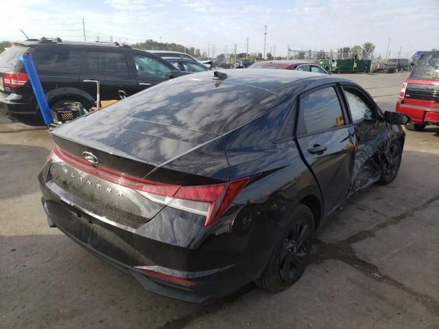 2021 HYUNDAI ELANTRA SEL VIN: 5NPLS4AG0MH024088