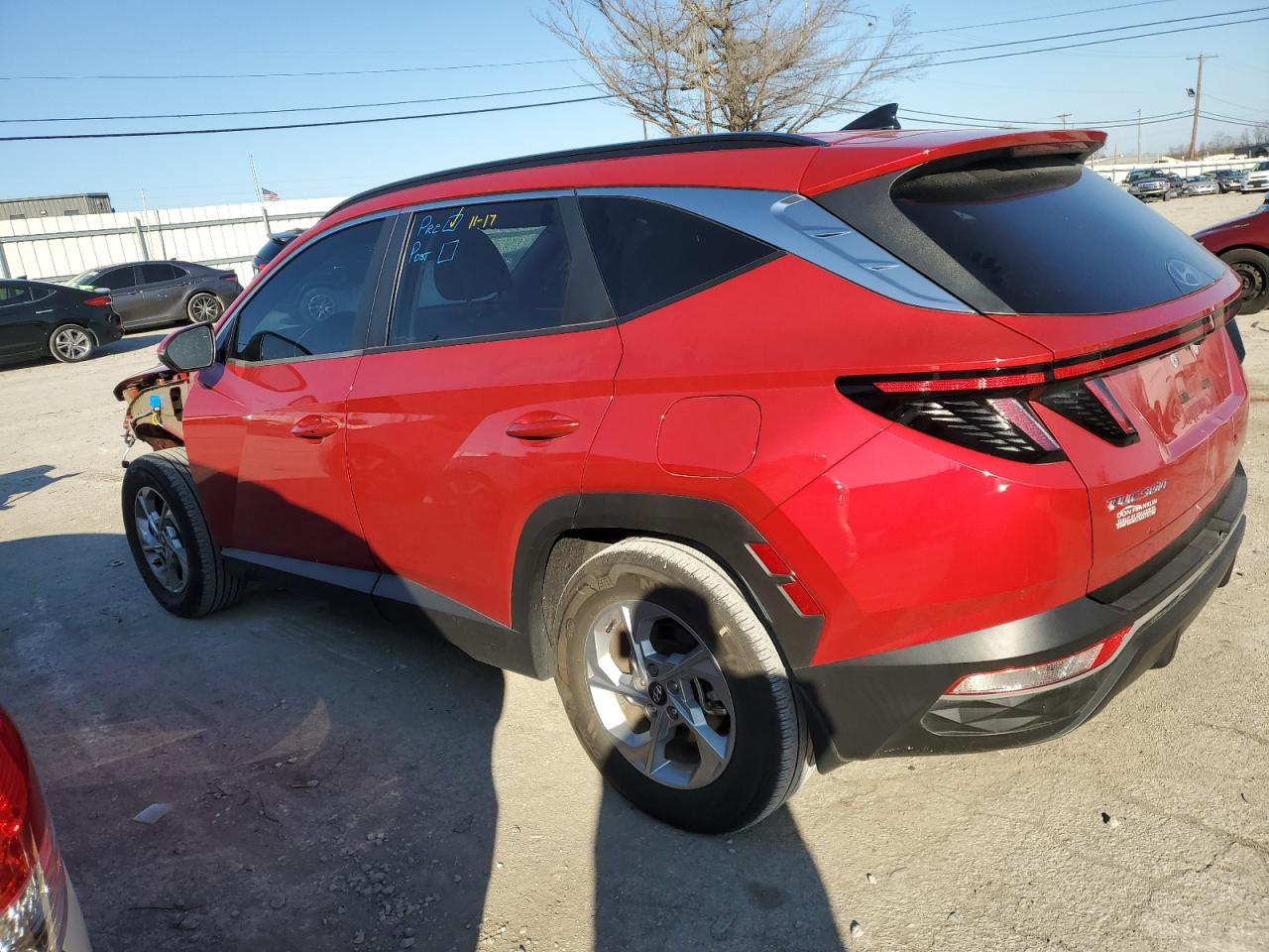 2022 HYUNDAI TUCSON SEL VIN:5NMJB3AE7NH107757