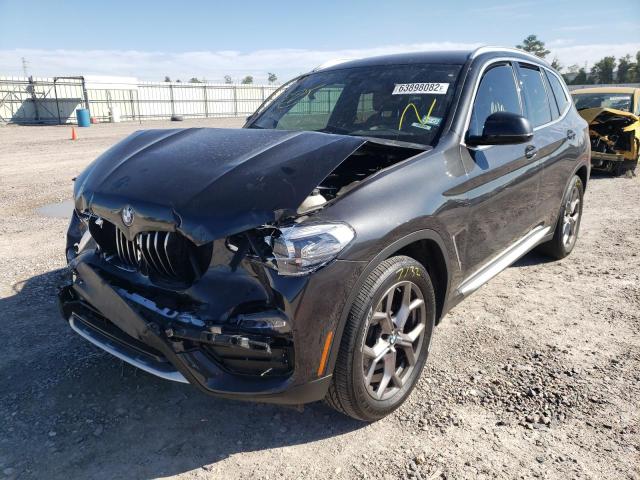 2021 BMW X3 SDRIVE30I VIN: 5UXTY3C08M9G18673