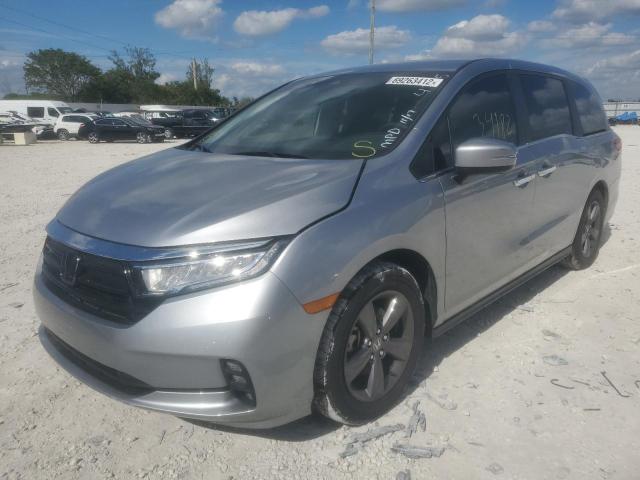 2021 HONDA ODYSSEY EX VIN: 5FNRL6***********