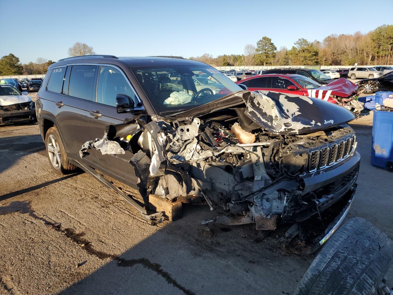 2022 JEEP GRAND CHEROKEE L LIMITED VIN:1C4RJKBG5N8514624