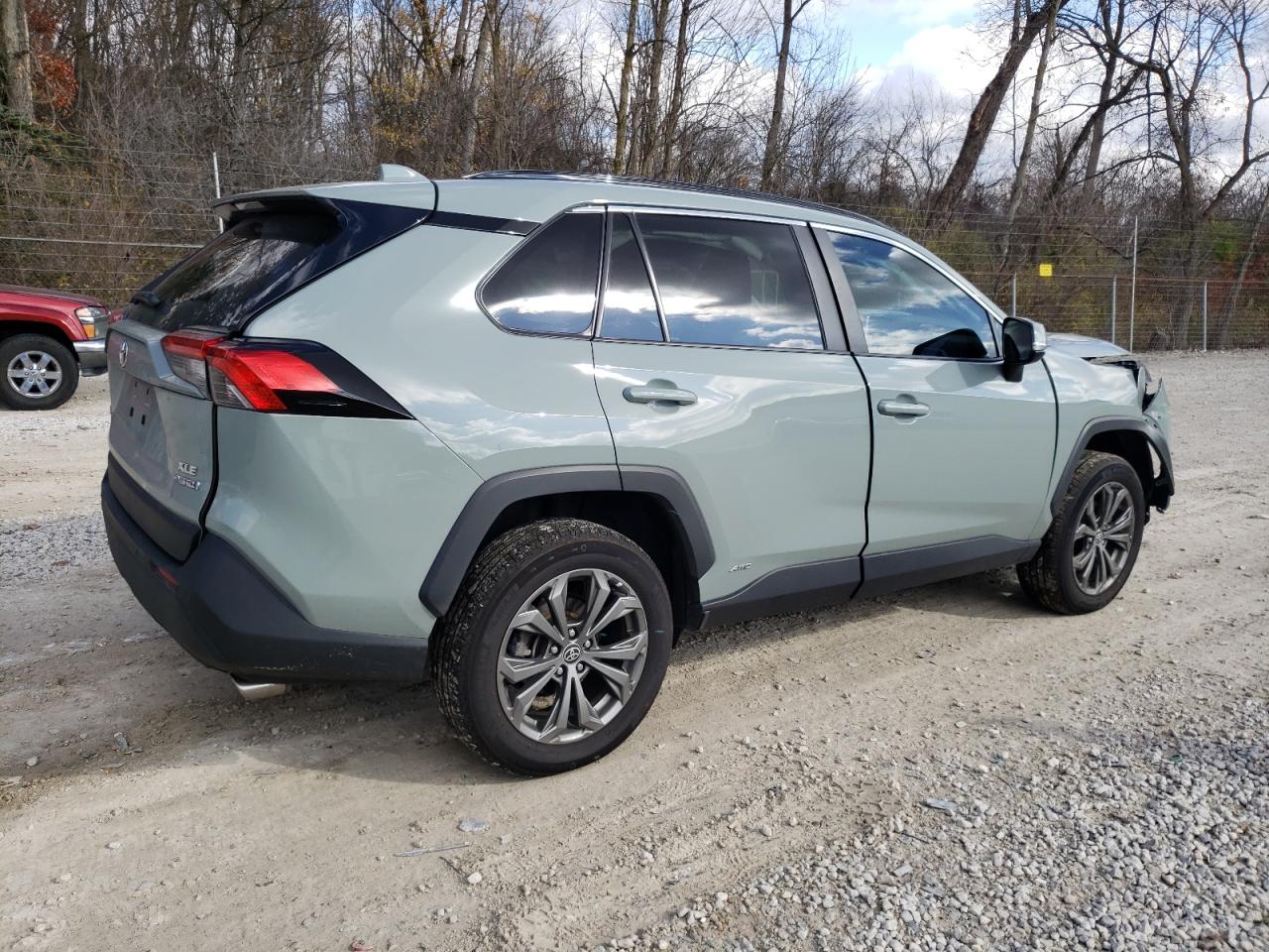 2022 TOYOTA RAV4 XLE PREMIUM VIN:4T3B6RFV1NU089871