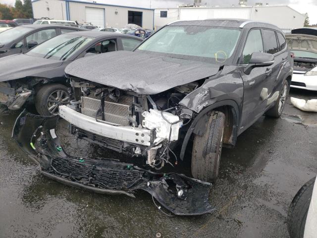 2021 TOYOTA HIGHLANDER HYBRID PLATINUM VIN: 5TDEBRCH8MS065462