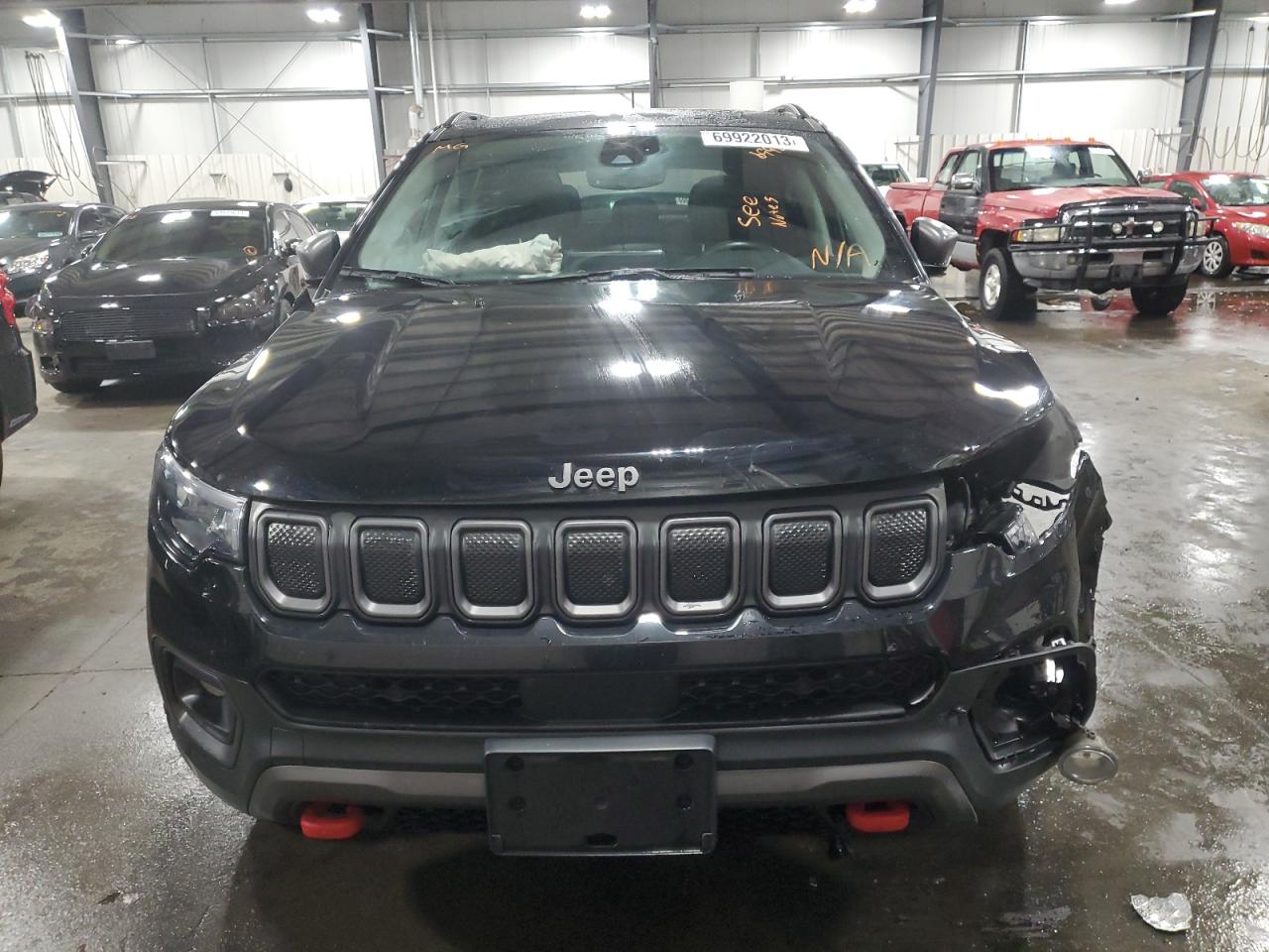 2022 JEEP COMPASS TRAILHAWK VIN:3C4NJDDB8NT160322