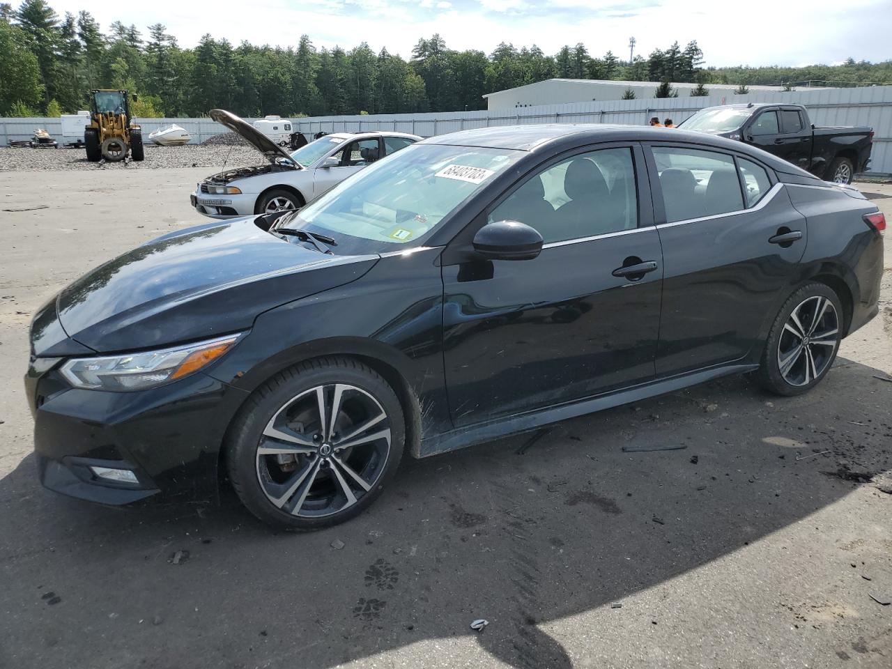 2022 NISSAN SENTRA SR VIN:3N1AB8DV2NY253341