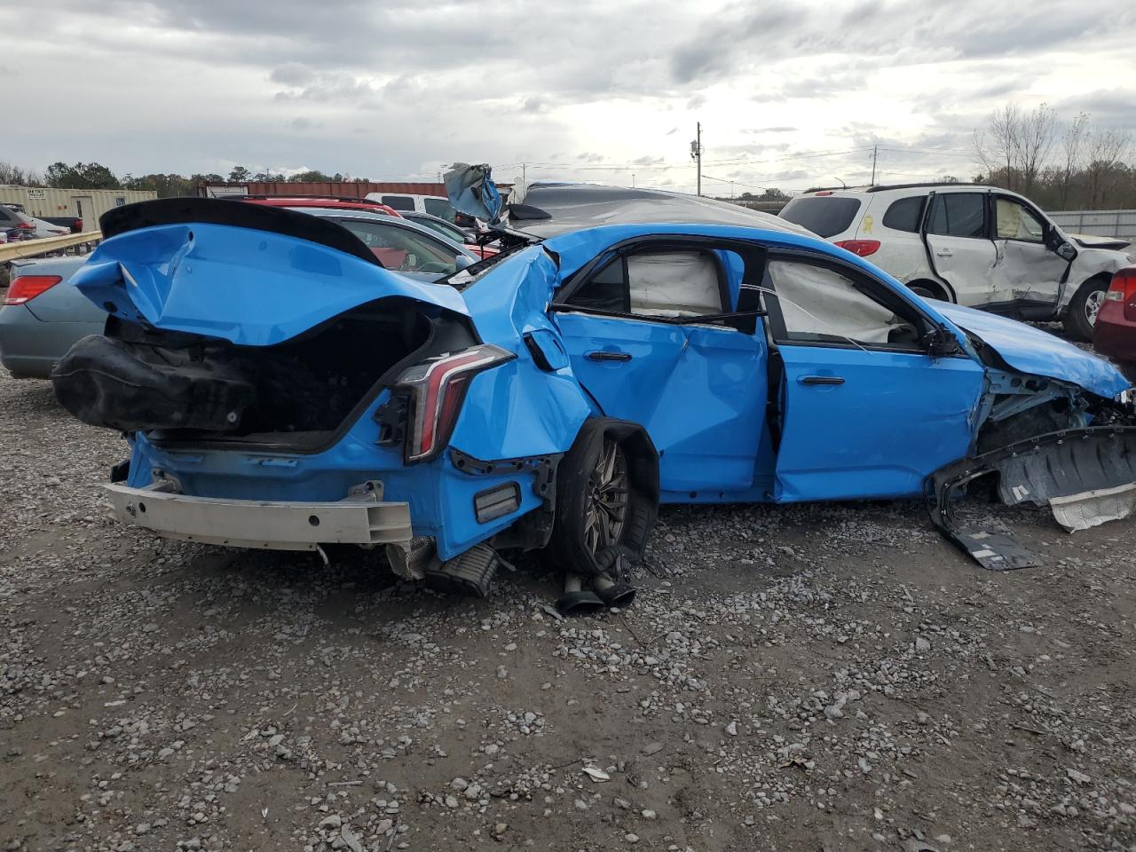 2022 CADILLAC CT4-V BLACKWING VIN:1G6D65RP0N0460587