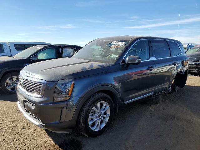 2021 KIA TELLURIDE LX VIN: 5XYP2DHC7MG098829