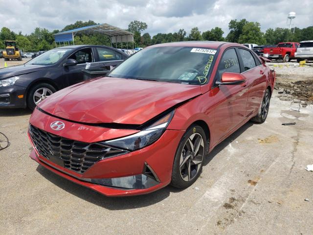 2021 HYUNDAI ELANTRA LIMITED VIN: KMHLP4AG1MU113137