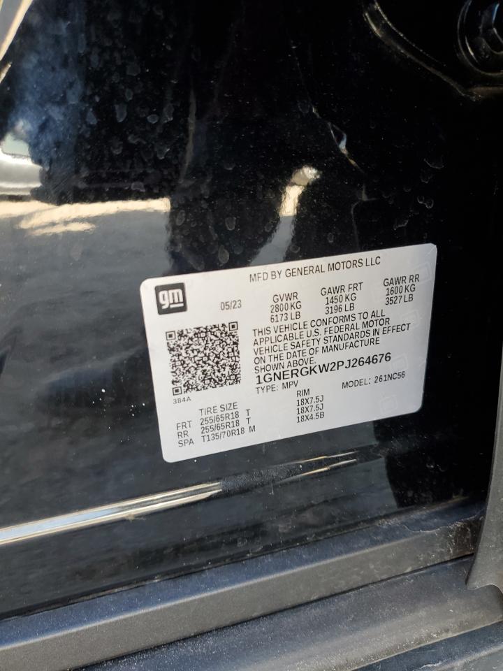 2023 CHEVROLET TRAVERSE LT VIN:1GNERGKW2PJ264676