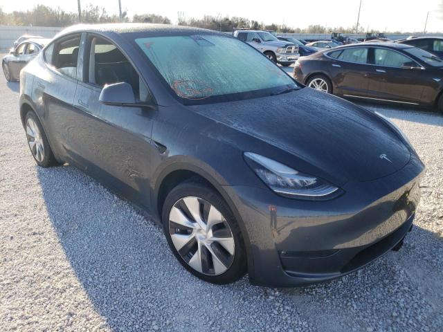 2021 TESLA MODEL Y VIN: 5YJYGDEEXMF188656