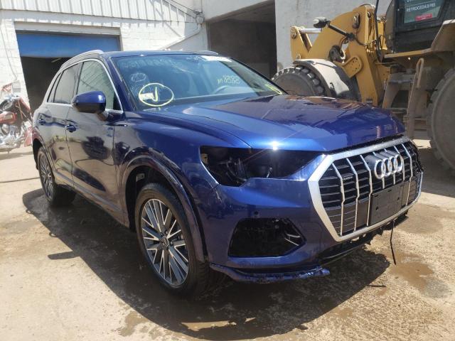 2021 AUDI Q3 PREMIUM VIN: WA1AUCF39M1104654