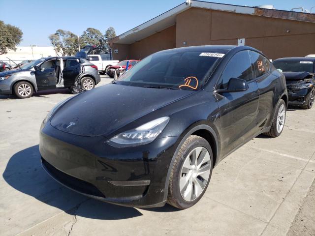 2021 TESLA MODEL Y VIN: 5YJYGDEE6MF256483