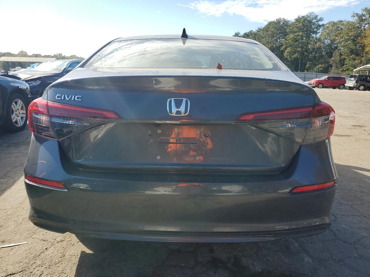 2022 HONDA CIVIC EX VIN:2HGFE1F73NH314414