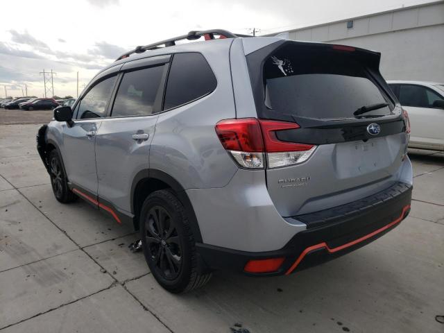 2021 SUBARU FORESTER SPORT VIN: JF2SKARC3MH462325