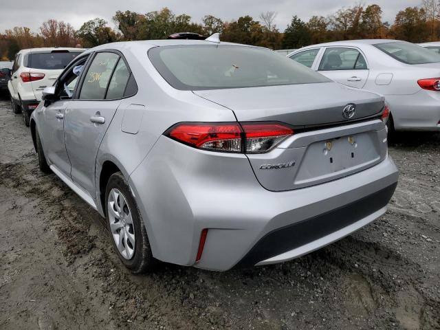 2021 TOYOTA COROLLA LE VIN: JTDEPMAE3MJ164457