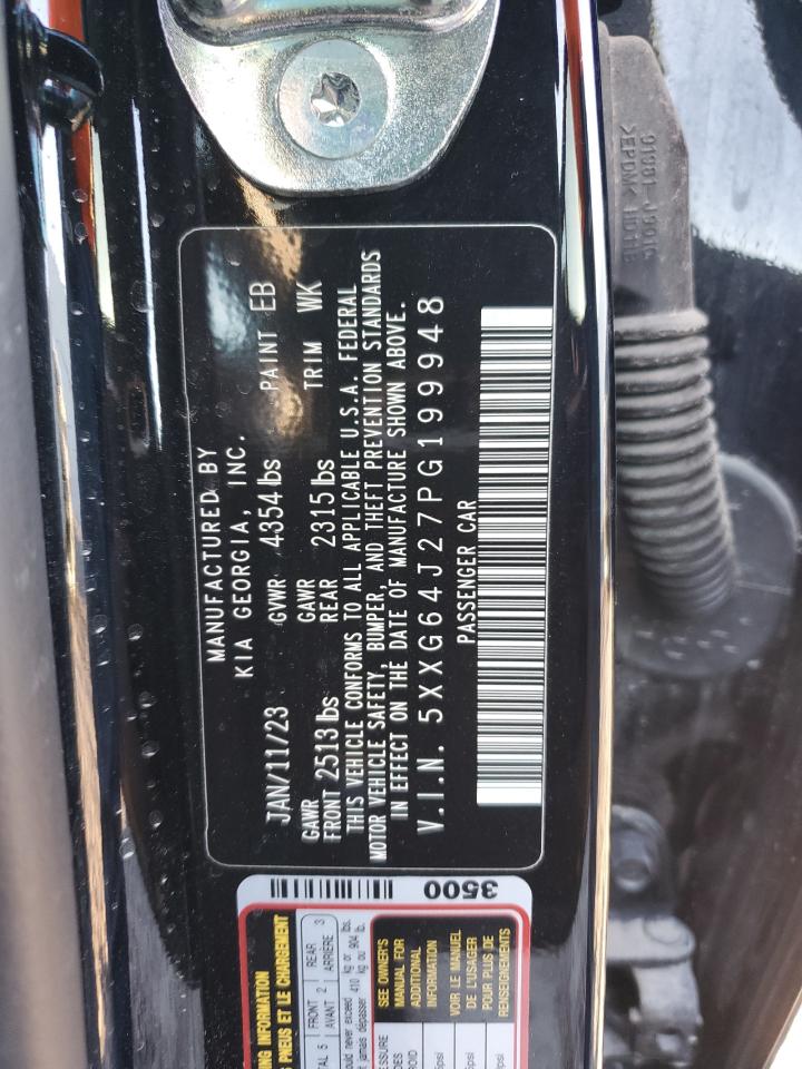 2023 KIA K5 GT LINE VIN:5XXG64J27PG199948