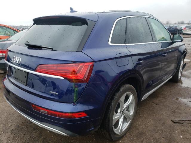 2021 AUDI Q5 PREMIUM PLUS VIN: WA1BAAFYXM2070652