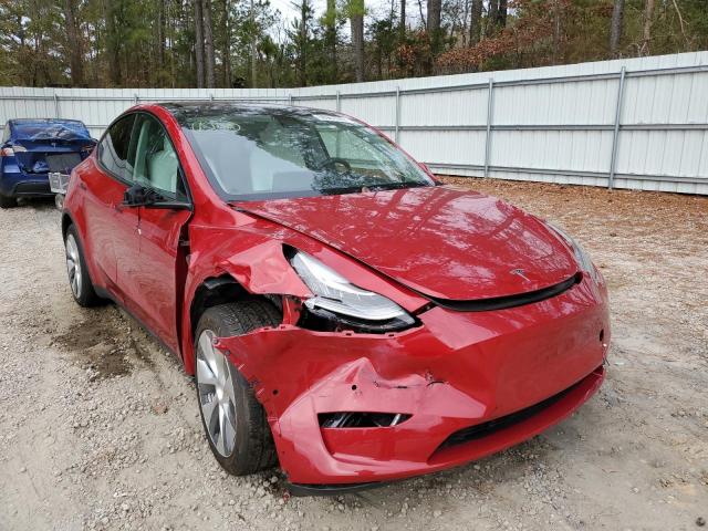 2021 TESLA MODEL Y VIN: 5YJYGDEE8MF202277