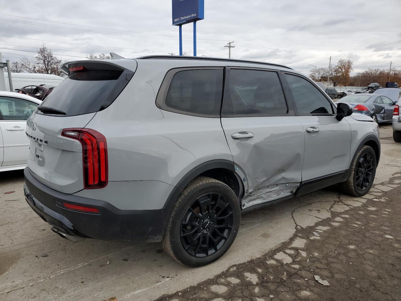 2022 KIA TELLURIDE EX VIN:5XYP3DHC0NG202592