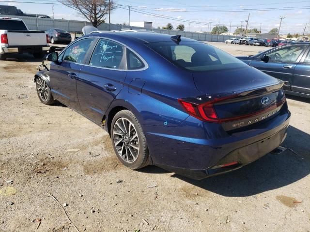 2021 HYUNDAI SONATA LIMITED VIN: 5NPEH4J23MH083941