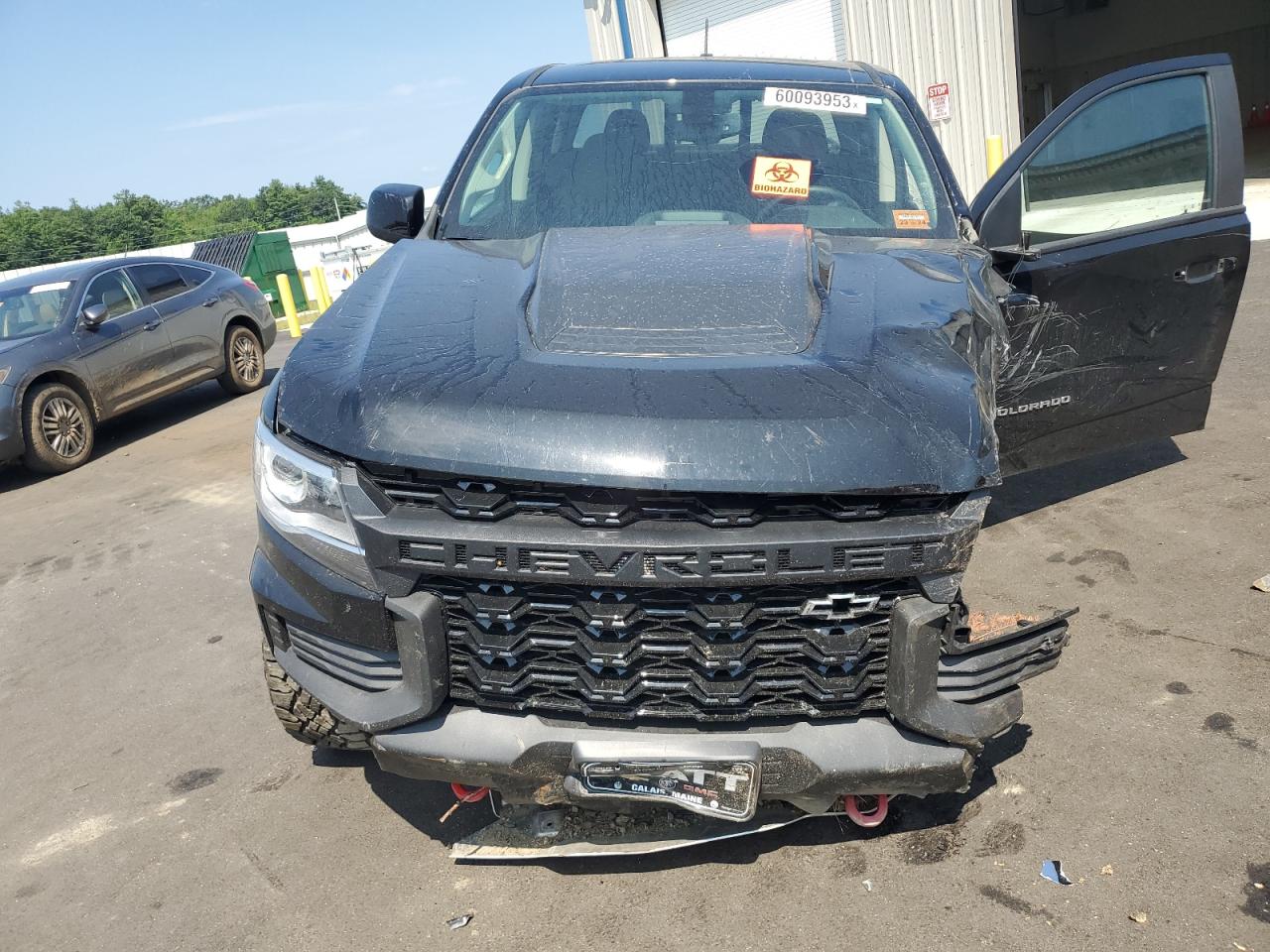 2022 CHEVROLET COLORADO ZR2 VIN:1GCGTEEN6N1321744