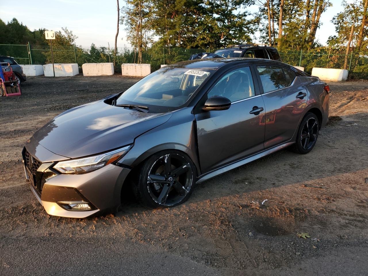 2022 NISSAN SENTRA SR VIN:3N1AB8DV5NY244259