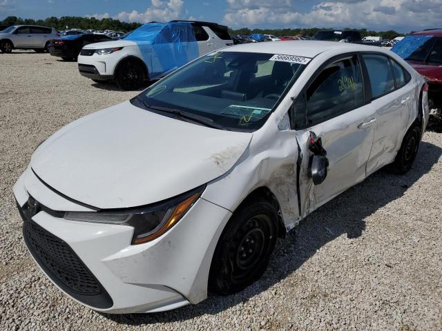 2021 TOYOTA COROLLA LE VIN: 5YFEPMAE2MP200814