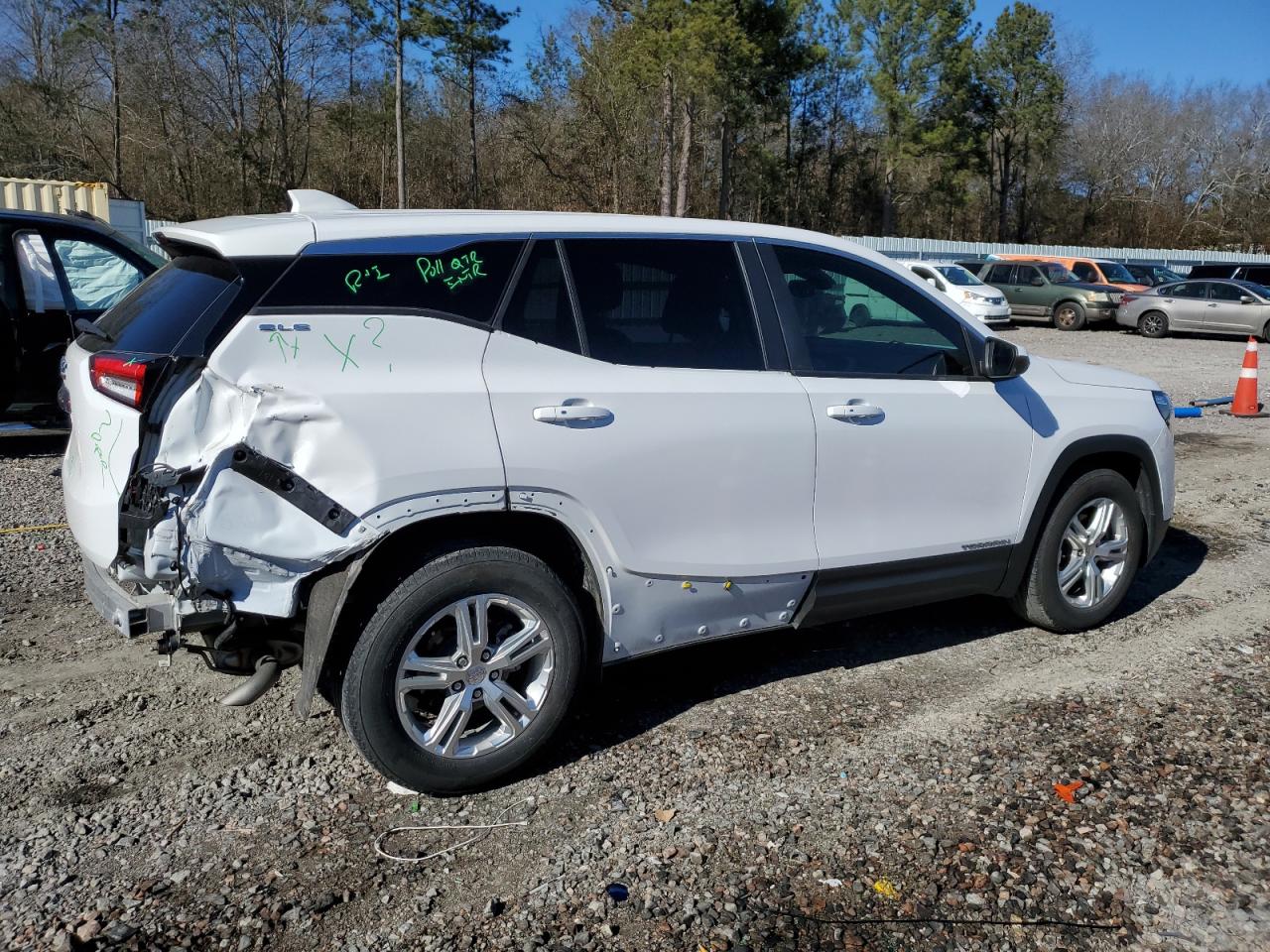 2022 GMC TERRAIN SLE VIN:3GKALMEV5NL142852